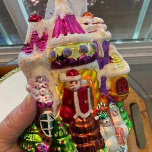 Christopher Radko VTG 1998 Starlight Members Exclusive CANDY CASTLE